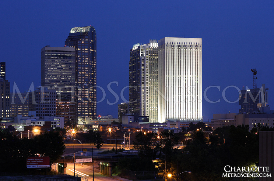 Parts of the Charlotte Skyline