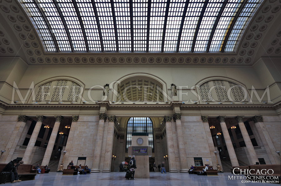 Interior of Chicago's Union Station