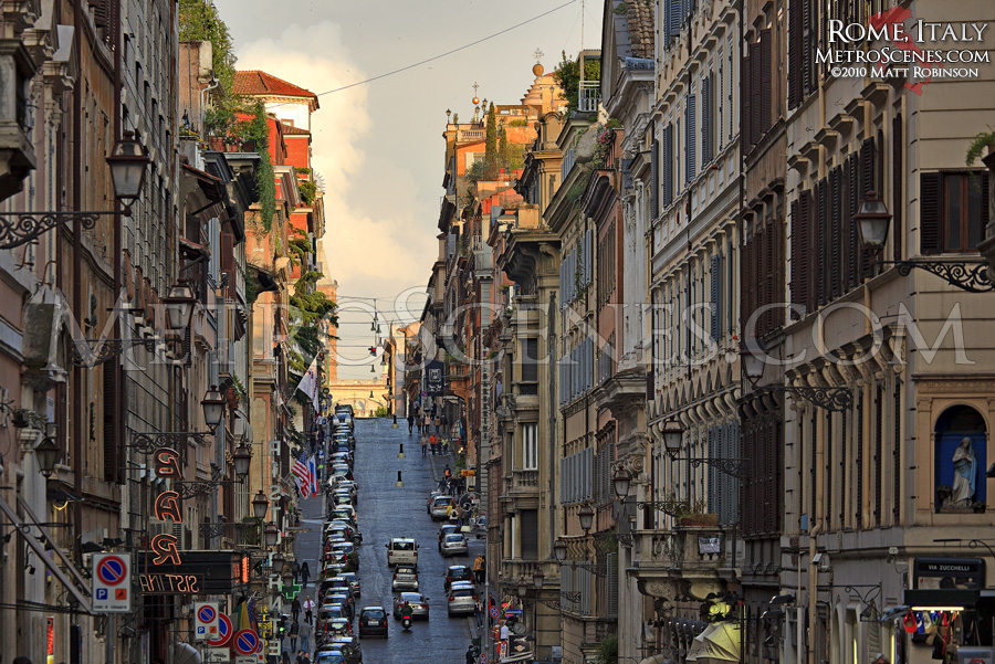 Roman street scene