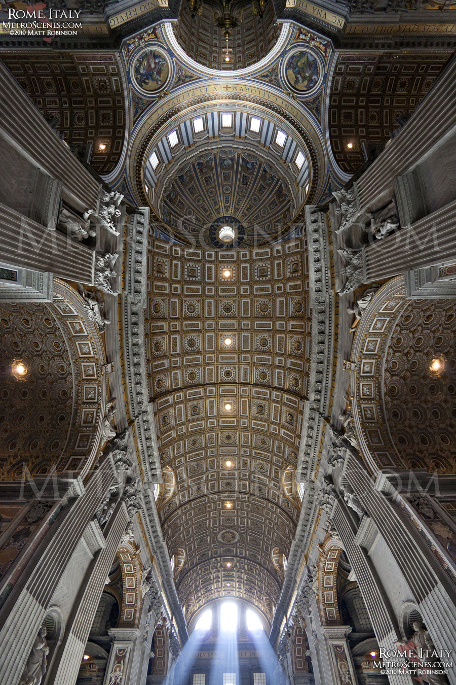 Ceiling of Saint Peter's Basilica