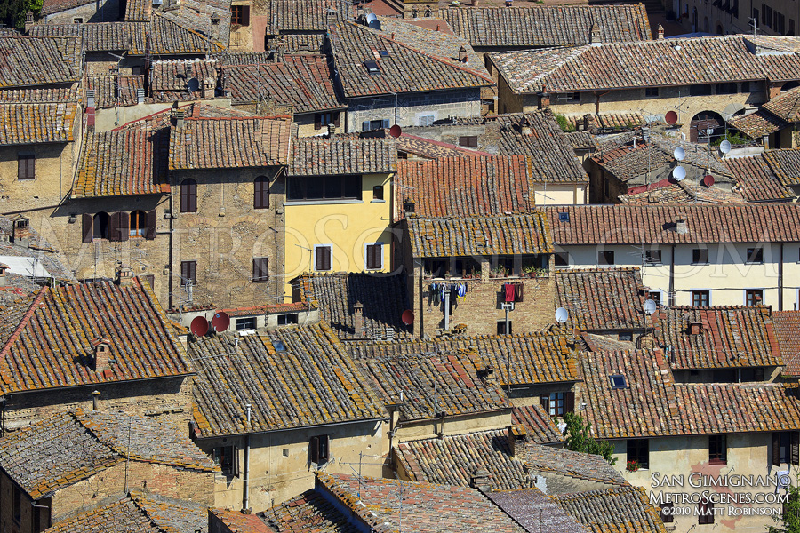 San Gimignano Rooftops