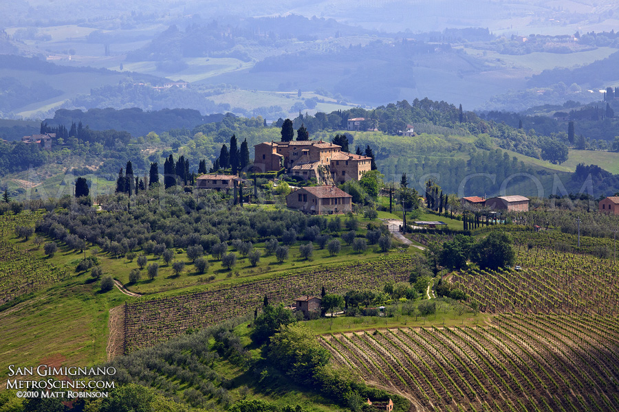 Tuscany hillsides