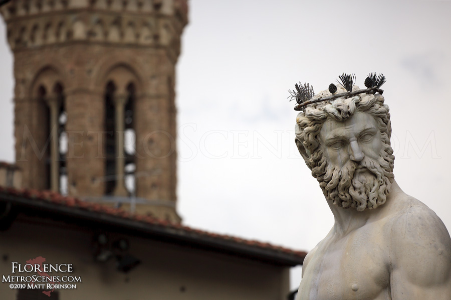 Neptune Statue in Florence