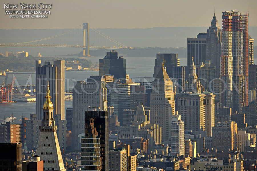 Verrazano Bridge, Downtown with new Beekman Place