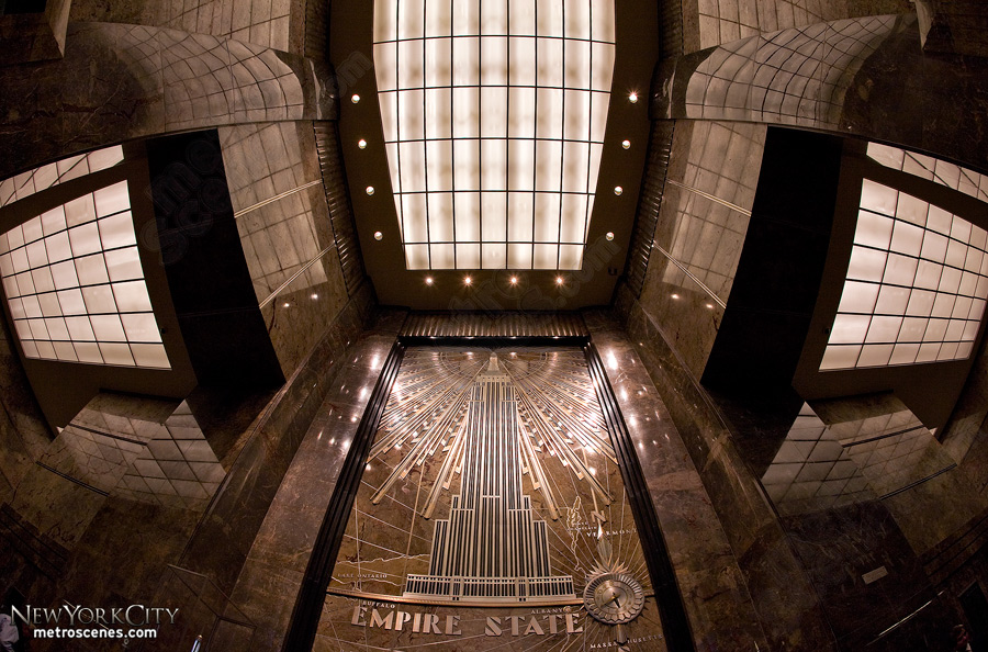 Lobby of the Empire State Building