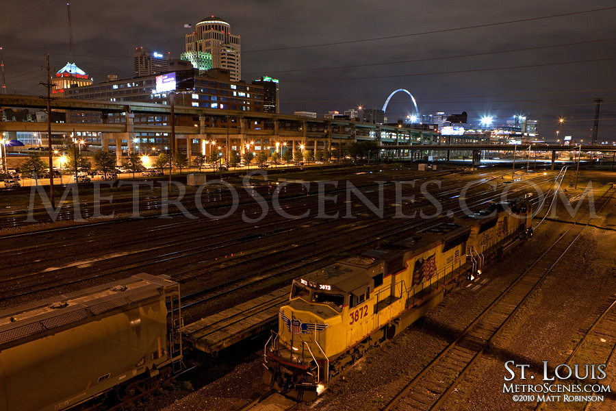 Fisheye of Busch Stadium at night - MetroScenes.com - St. Louis, Missouri –  September 2012 - City Skyline and Urban Photography by Matt Robinson - City  Photos and Prints for Sale