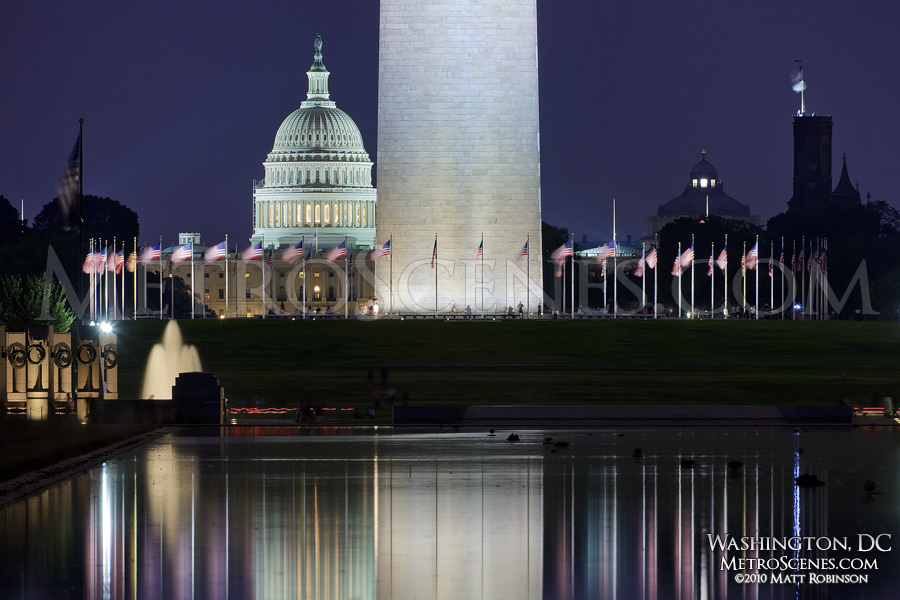 Reflecting Pool with US Capitol